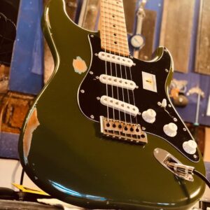 Stratocaster Rodrigo Diaz Olive Green Shallow RELIC