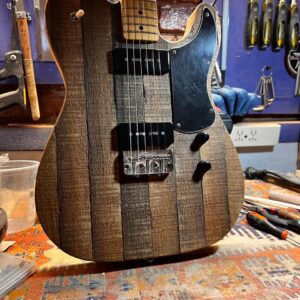 Rodrigo diaz TeleBarrelCaster Roble y oregon + Maple neck set DS p90